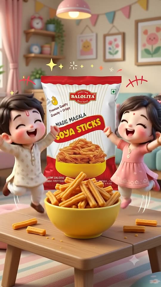 Baloliya Snacks AI video preview